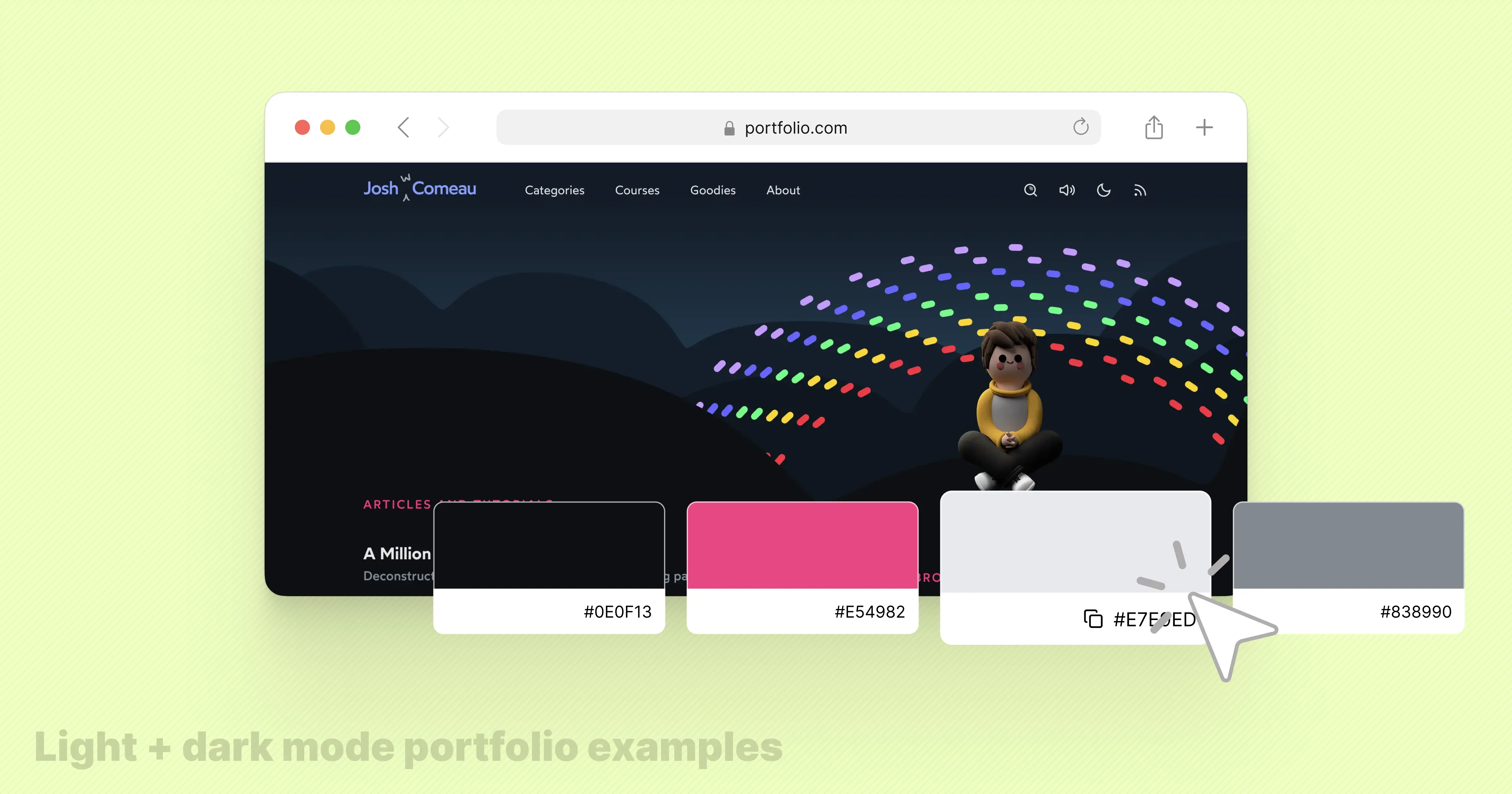 Best Color Palettes for Developer Portfolios image