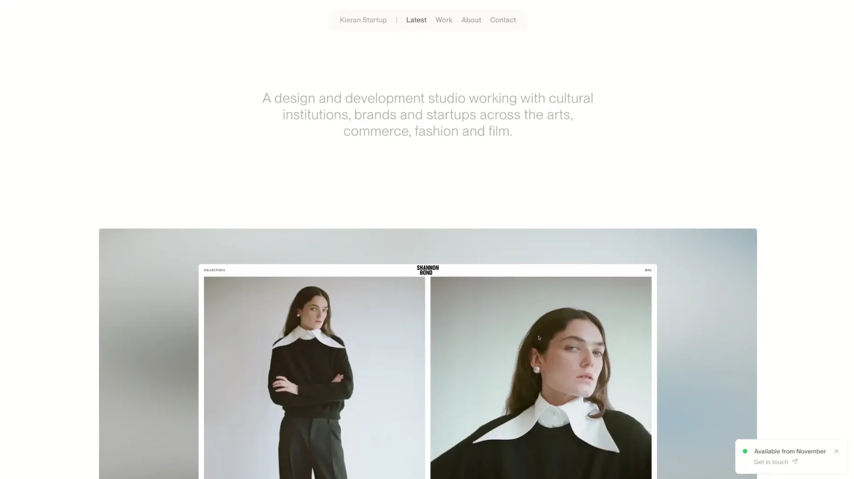 portfolio of Agency category